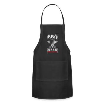 Grill Grill Master Cook Smoker - Adjustable Apron - black - Front - Julia (174cm)