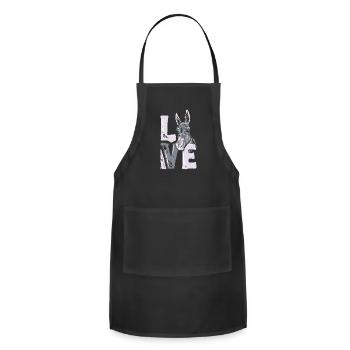 Donkey - Adjustable Apron - black - Front - Julia (174cm)
