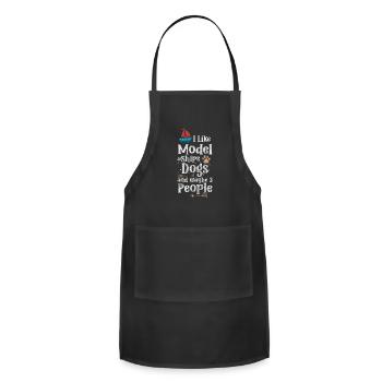 Model Ship Sailor Sailor - Adjustable Apron - black - Front - Julia (174cm)