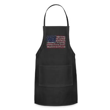 Mail Lady, Mail delivery - Adjustable Apron - black - Front - Julia (174cm)
