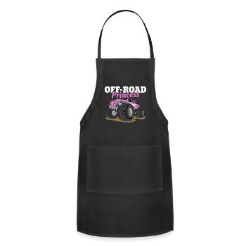 Offroad, 4x4, 4 wheeler - Adjustable Apron - black - Front - Julia (174cm)