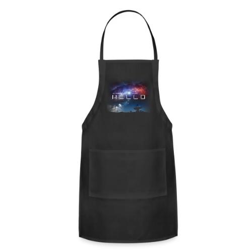 2024 Newberry HS Show Shirt Hello - Adjustable Apron