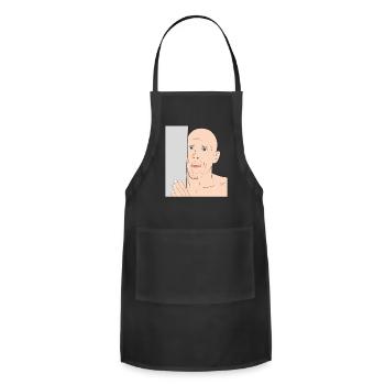 Johnny Sins - Adjustable Apron - black - Front - Julia (174cm)