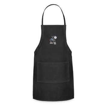 ballet ticket - Adjustable Apron - black - Front - Julia (174cm)