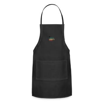 Motivational Quote - Adjustable Apron - black - Front - Julia (174cm)