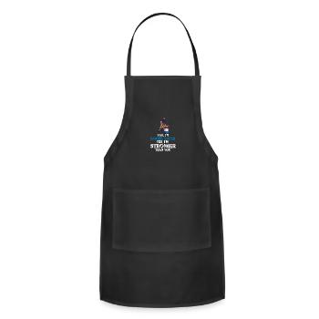 Barrel Racing Western Riding Horse Rodeo Cowboy - Adjustable Apron - black - Front - Julia (174cm)