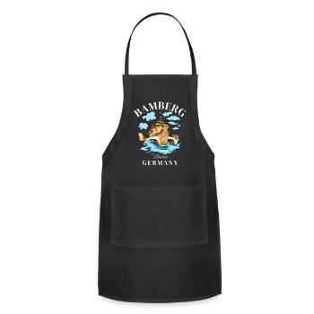 Bamberg Germany Bavaria - Adjustable Apron - black - Front - Julia (174cm)