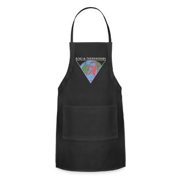Echo & The Bunnymen - Adjustable Apron - black - Front - Julia (174cm)
