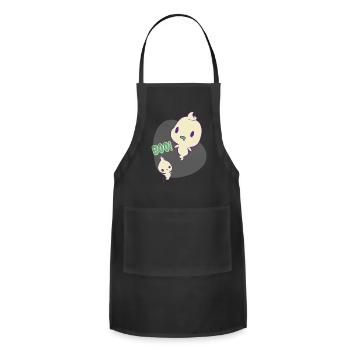 BOO - Adjustable Apron - black - Front - Julia (174cm)
