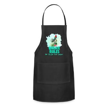 Break Rule - Adjustable Apron - black - Front - Julia (174cm)