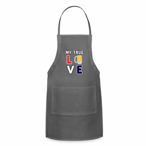 Craft Beer lover, funny Alcohol Day Drinking Gift. - Adjustable Apron
