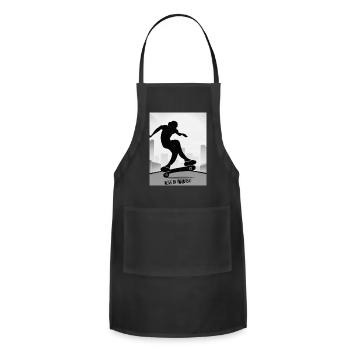 Skateboarder - Rest In Paradise - Adjustable Apron - black - Front - Julia (174cm)