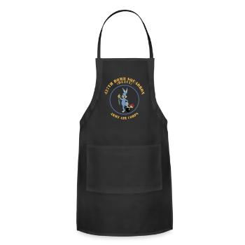 AAC 427th Bomb Squadron X 300 - Adjustable Apron - black - Front - Julia (174cm)