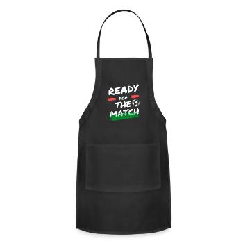 Ready for the match - Adjustable Apron - black - Front - Julia (174cm)