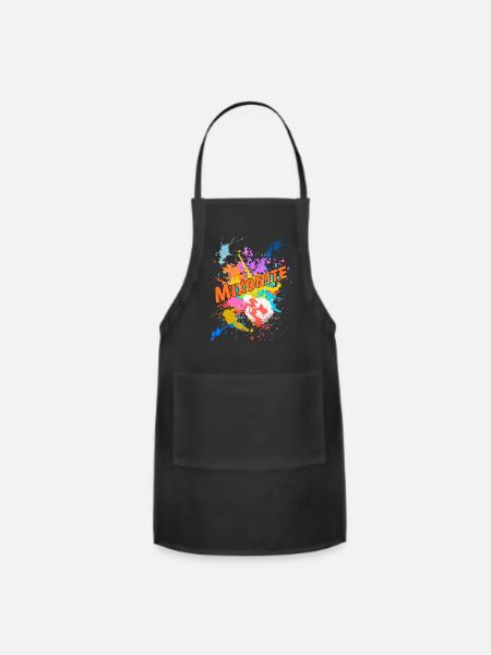 Mixonite Splash - Adjustable Apron - black