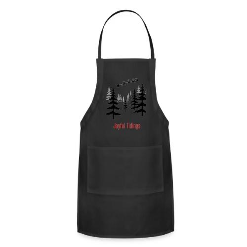 Joyful Tidings Christmas T-Shirt - Adjustable Apron