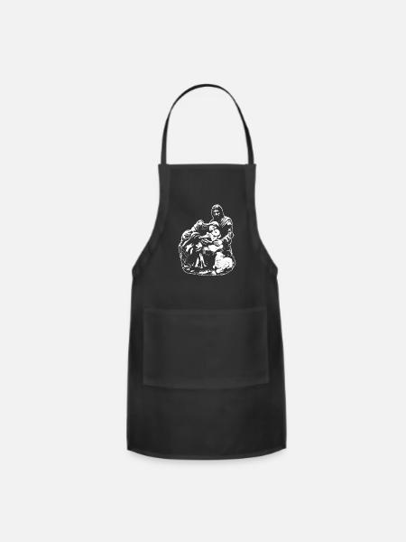 Christian Christianity - Adjustable Apron - black