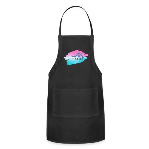 The CALL tie dye logo- Cleburne County - Adjustable Apron