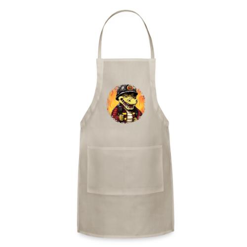 Fireman crocodile - Adjustable Apron