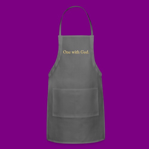 One with God - A Course in Miracles - Adjustable Apron