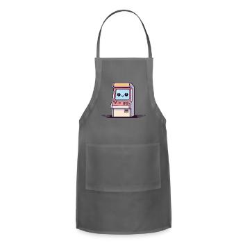 Happy Arcade Cabinet - Adjustable Apron - charcoal - Front - Julia (174cm)