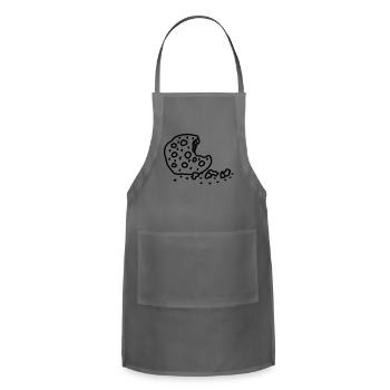 cookie - Adjustable Apron - charcoal - Front - Julia (174cm)