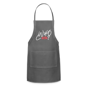 how's care - Adjustable Apron - charcoal - Front - Julia (174cm)