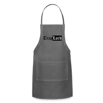 Trap Lord - Adjustable Apron - charcoal - Front - Julia (174cm)