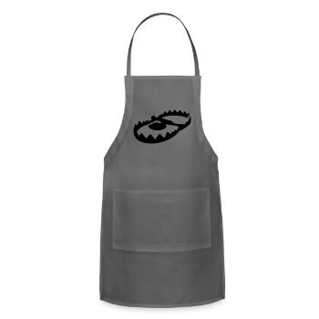 bear trap - Adjustable Apron - charcoal - Front - Julia (174cm)