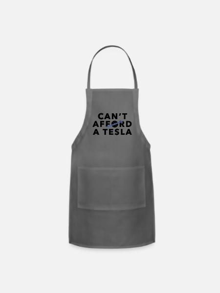 1 Wheel merch - Adjustable Apron - charcoal