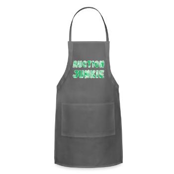 Auction Junkie green camo - Adjustable Apron - charcoal - Front - Julia (174cm)