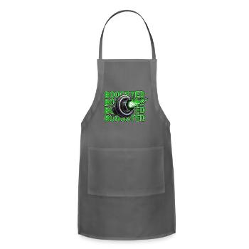 Turbo Flame Burst Boosted - Adjustable Apron - charcoal - Front - Julia (174cm)