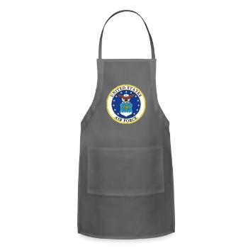 US Air Force 5 - Adjustable Apron - charcoal - Front - Julia (174cm)