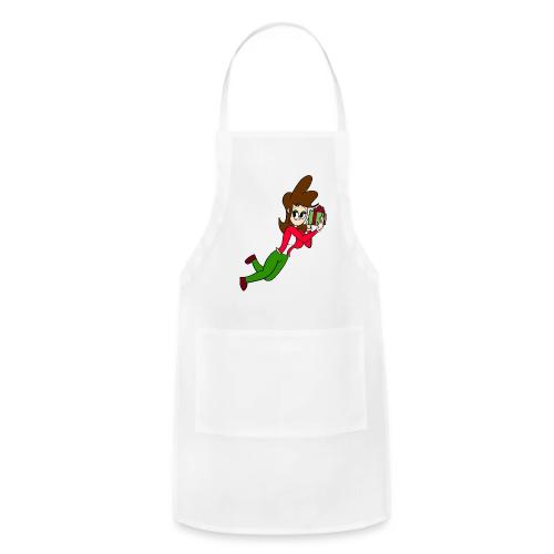 Coll Holding a Present - Adjustable Apron