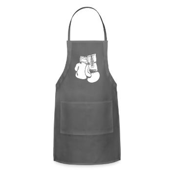 BOXING GLOVES - Adjustable Apron - charcoal - Front - Julia (174cm)
