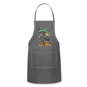 Take Me Away - Adjustable Apron - charcoal - Front - Julia (174cm)