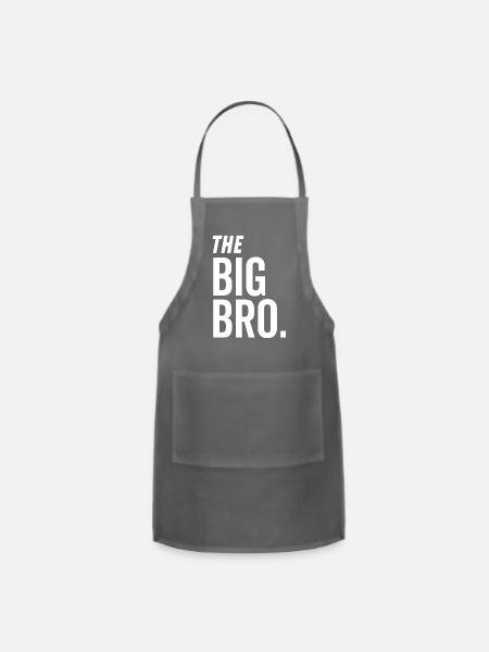 The Big Bro - Adjustable Apron - charcoal