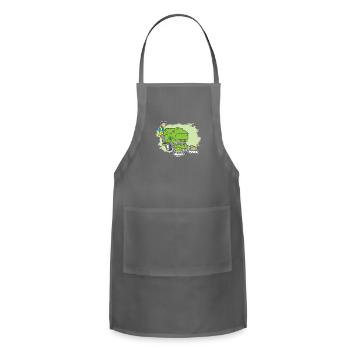 Clean up Crew Cleaning Machine Cleaner Cleaning - Adjustable Apron - charcoal - Front - Julia (174cm)