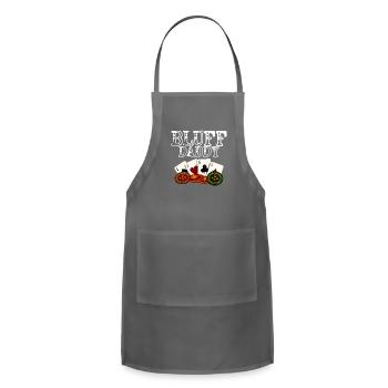 Bluff Daddy 4 - Adjustable Apron - charcoal - Front - Julia (174cm)