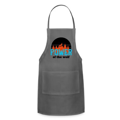 Power Of The Wolf - Adjustable Apron