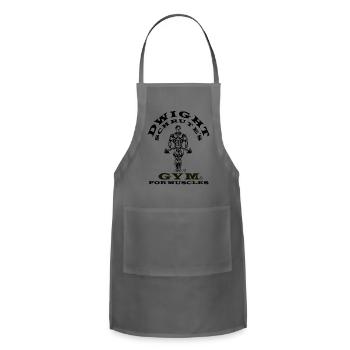 Gym for Muscles - Adjustable Apron - charcoal - Front - Julia (174cm)