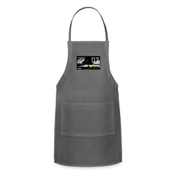 THE PURE VISION - Adjustable Apron - charcoal - Front - Julia (174cm)