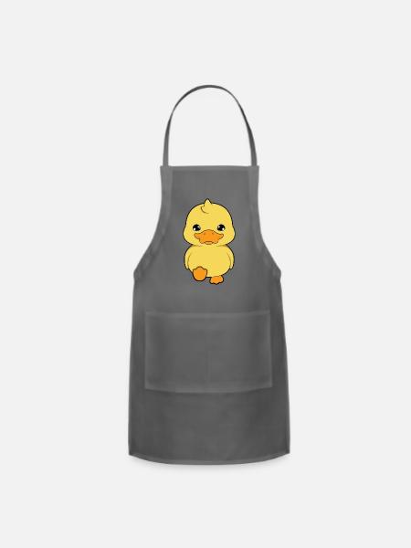 Duck - Adjustable Apron - charcoal