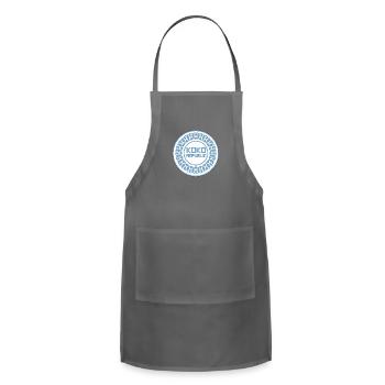 KokoRepublic custom - Adjustable Apron - charcoal - Front - Julia (174cm)