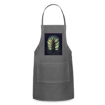 Ruling tree - Adjustable Apron - charcoal - Front - Julia (174cm)