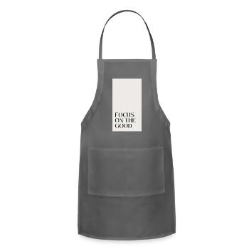 Focus - Adjustable Apron - charcoal - Front - Julia (174cm)