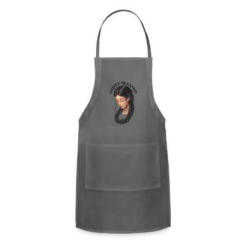 Simply Blessed - Adjustable Apron - charcoal - Front - Julia (174cm)