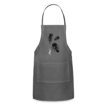 jelly - Adjustable Apron - charcoal - Front - Julia (174cm)