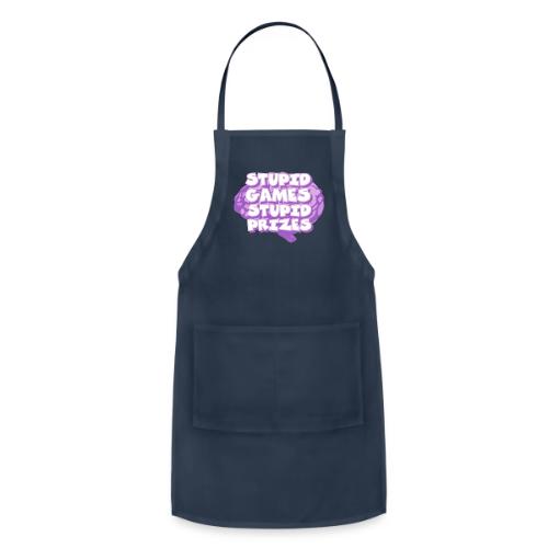Stupid Games Stupid Prizes Logo - Adjustable Apron