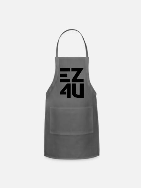 logo 2 - Adjustable Apron - charcoal